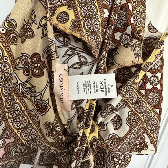 Boho Paisley Halter Top - Picture 6 of 6